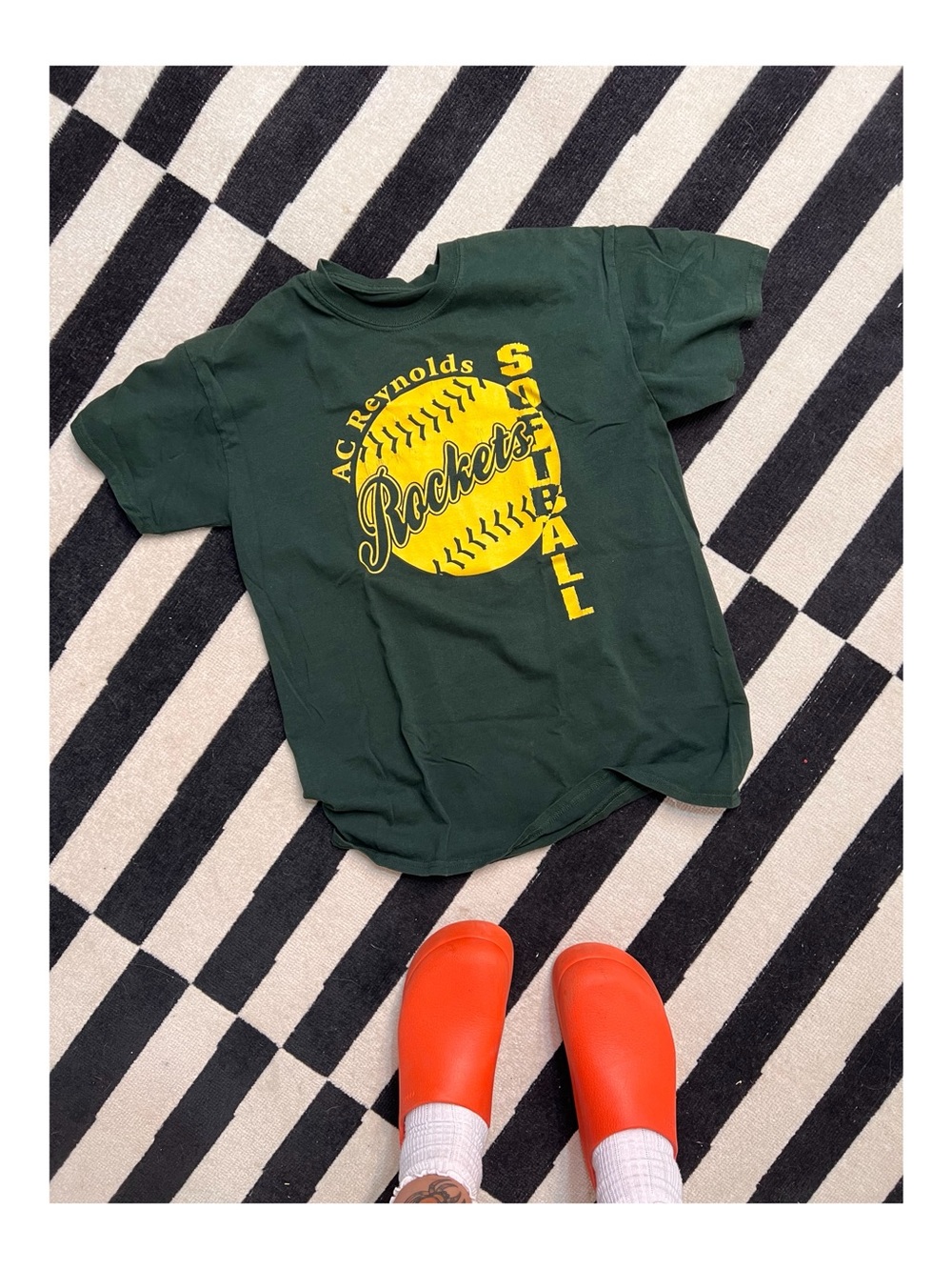 2000's School Softball Tee